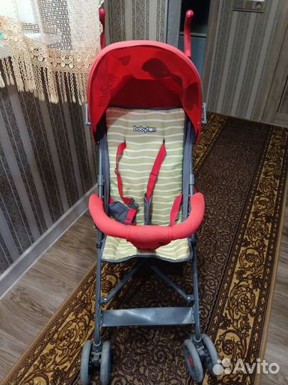 Коляска трость складная