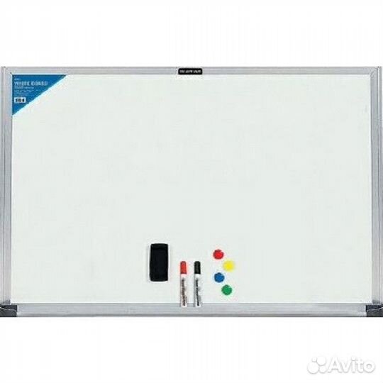 Доска магнитно-маркерная Deli лак белый 60 на 90