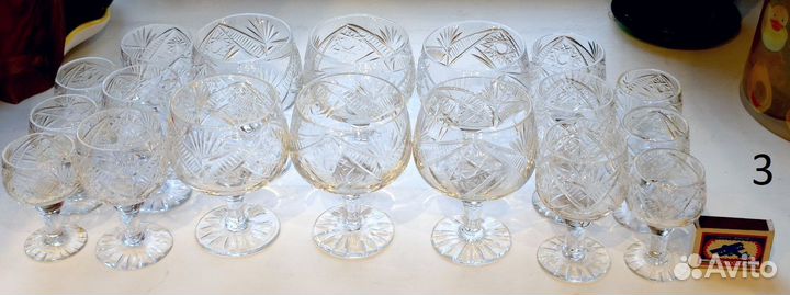 Бокалы, рюмки (разное)