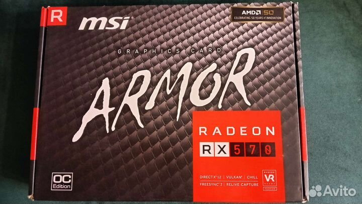 Radeon msi rx 570 4gb