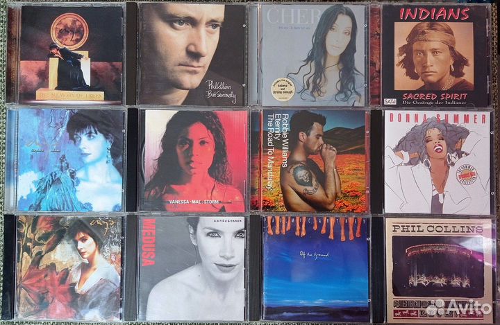Музыкальные cd диски из Европы