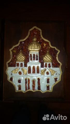 Шкатулка с янтарем