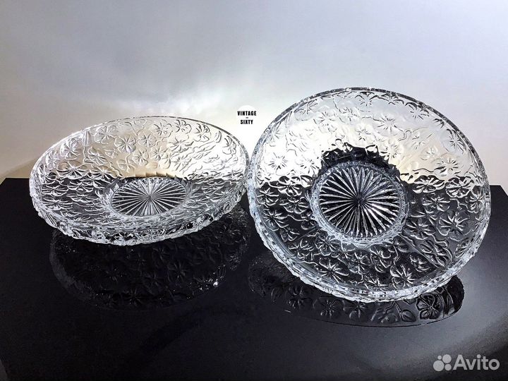 Блюдо хрустальное, Чехословакия, 60-70-е гг