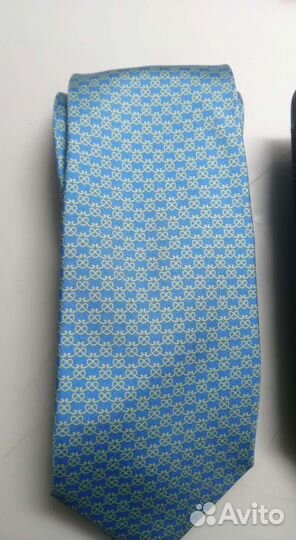 Галстук hugo boss, salvatore ferragamo, marinelli