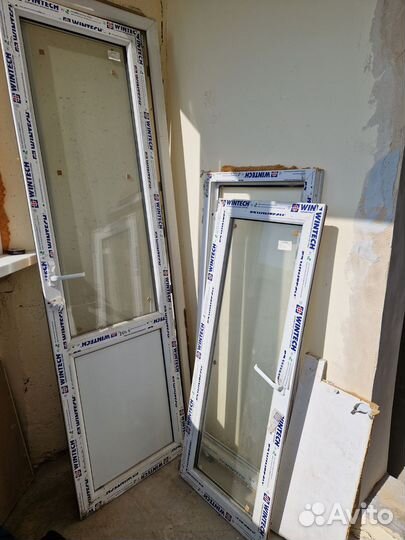 Балконный блок с дверью