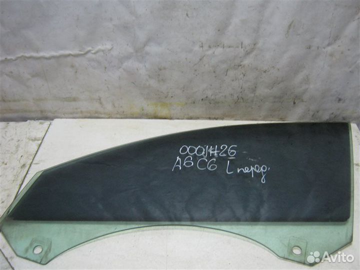 Стекло двери передней левой Audi A6 C6 2004-2011