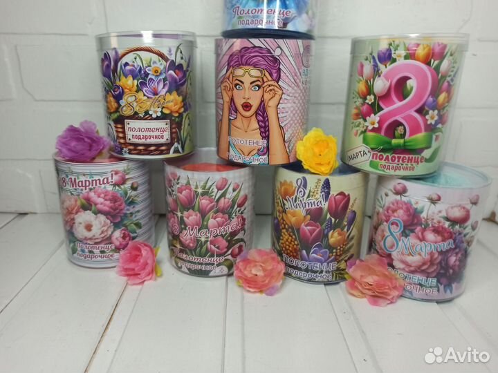 Полотенце на 8 марта