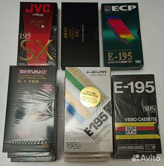 Видеокассеты для записи