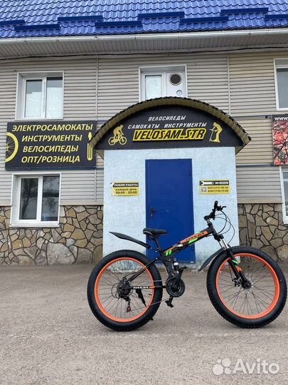 Фэтбайк на спицах tianjia велосипед новый