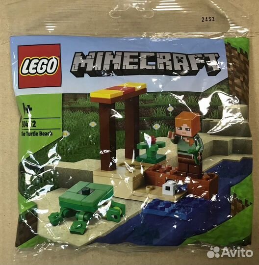 Конструктор lego Minecraft 30432 Пляж черепах