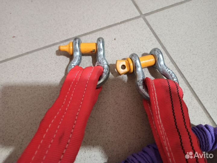 Трос буксировочный