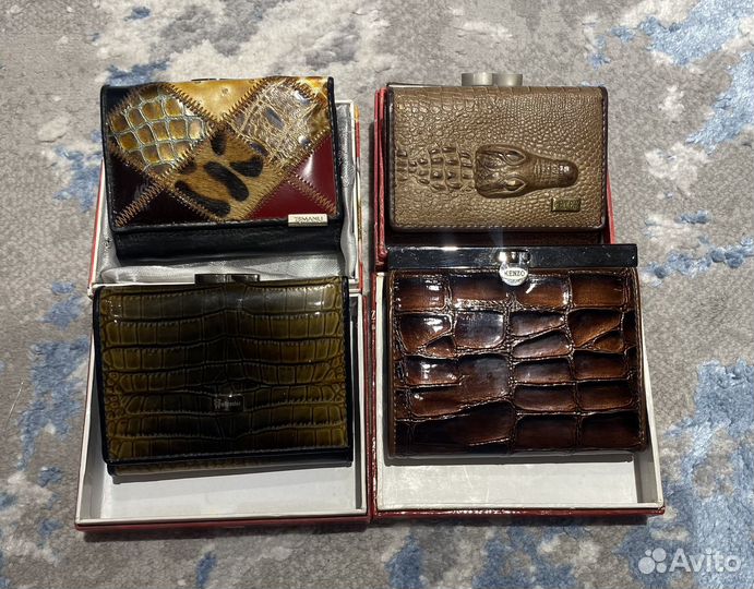 Новые Женские кошельки из натуральной кожи
