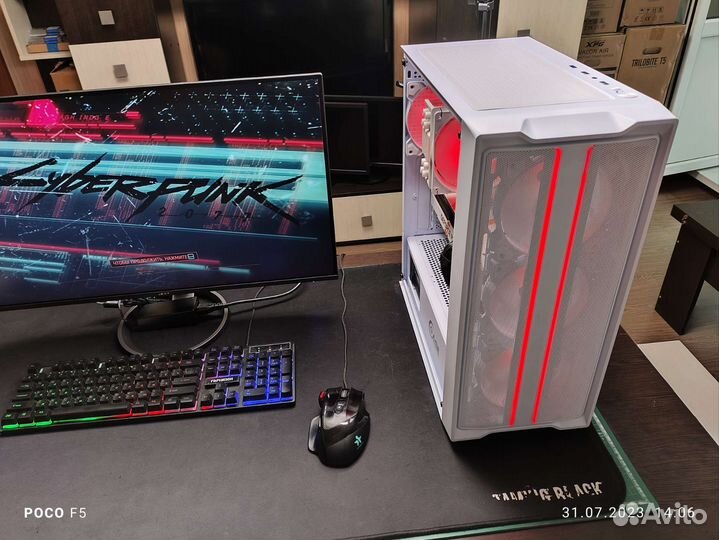 Игровой топ комп RTX3070 Ti+ Intel I5 12400F