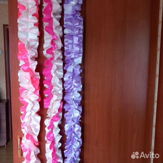 Свадебные украшения на машину,много,цена за все