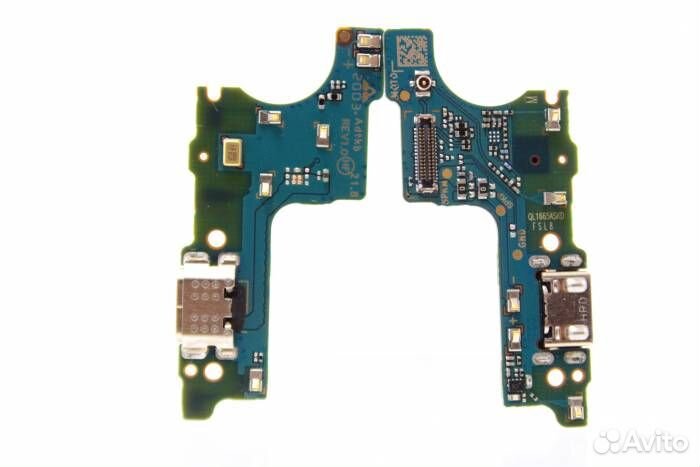 Шлейф Samsung A015F A01 (плата) + разъем зарядки +