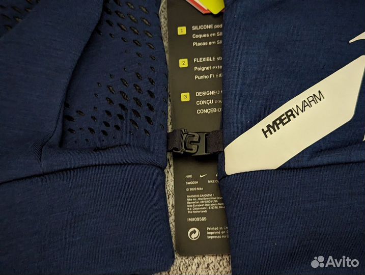 Перчатки nike hyperwarm