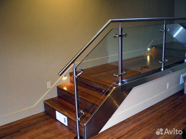 Стеклянные перила