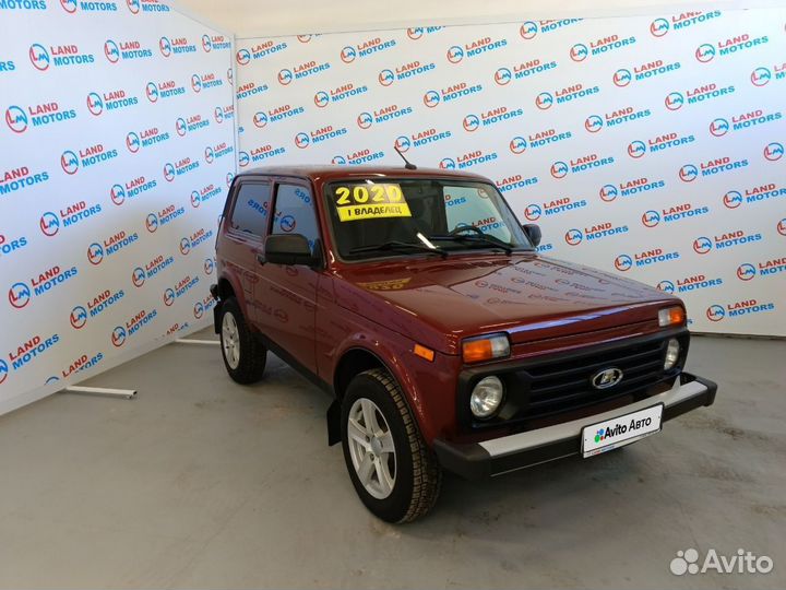 LADA 4x4 (Нива) 1.7 МТ, 2021, 34 400 км