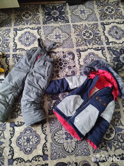 Зимний костюм на мальчика 5 лет