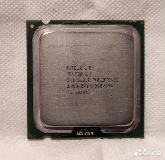 Процессор intel P4 541