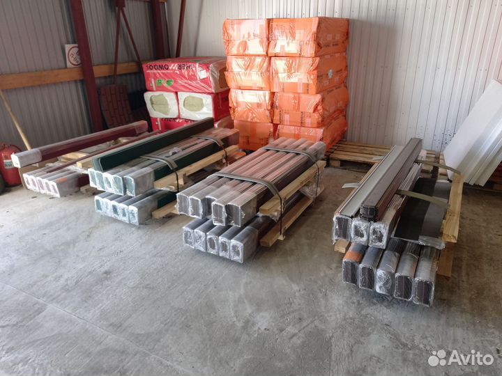 Металлический штакетник для забора