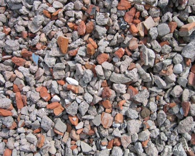 Дробленый бой бетона