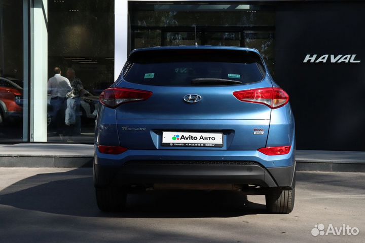 Hyundai Tucson 1.6 AMT, 2015, 166 007 км