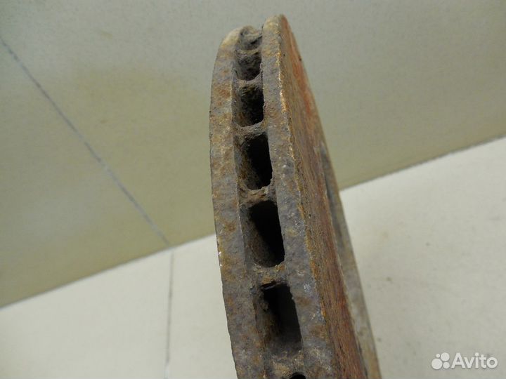 Диск тормозной передний вентилируемый Aveo (T200)