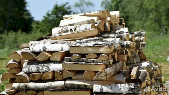 Дрова колотые