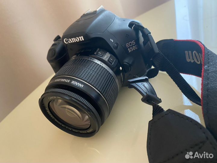 Зеркальный фотоаппарат canon eos 550d