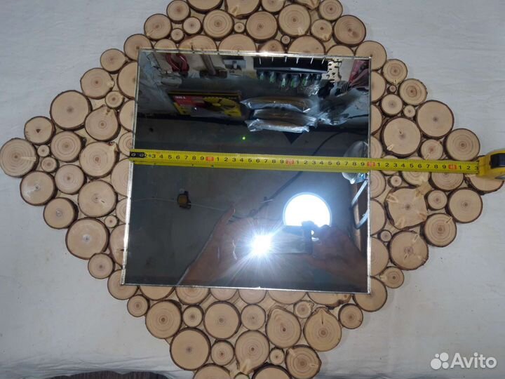 Панно с зеркалом