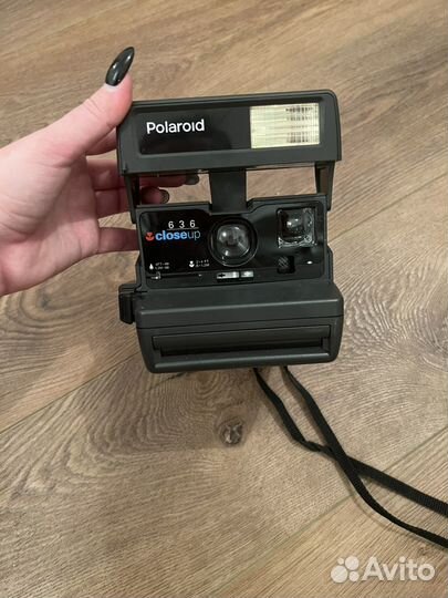 Плёночный фотоаппарат polaroid 636 close up ретро