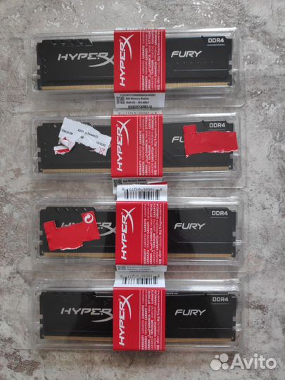 Оперативная память ddr4 4x8gb