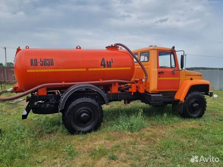 Ассенизатор газ 3308 вездеход