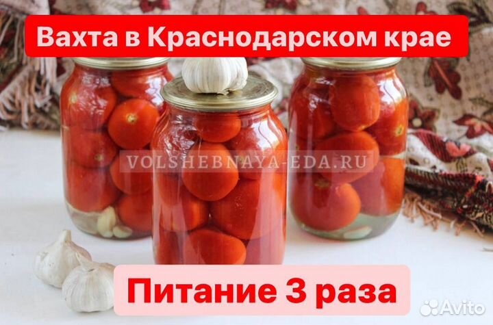 Вахта завод/соленья разнорабочий