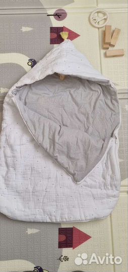 Конверт ZaraHome на выписку новорождённого ребёнкa