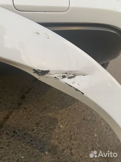 Расширитель накладка на крыло q3 передняя правая