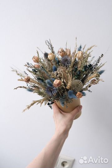 Мастер-класс из сухоцветов