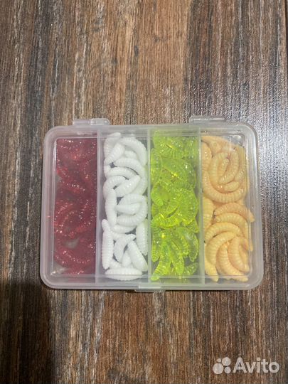 Силиконовые приманки, наборы блесен