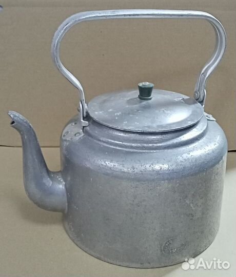 Чайник советский алюминиевый литой 5 литров 1956г