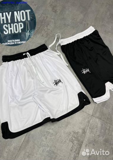 Шорты Nike x Stussy Dri-Fit Новые (Арт.72643)