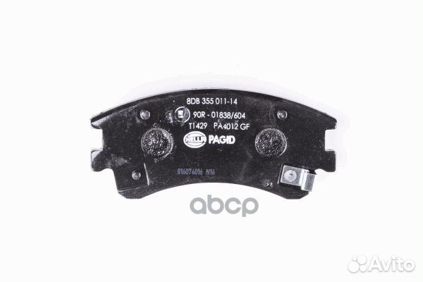 Колодки тормозные mazda 6 02с индикат.износа