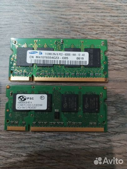 Оперативная память для нотбука ddr2 sodimm