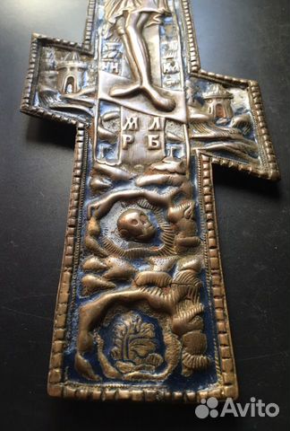 Старинный крест распятие объявление продам
