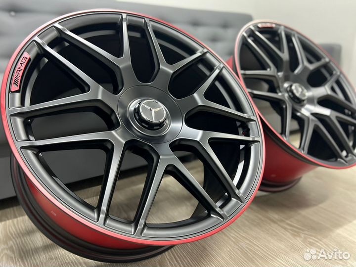 Диски MB Red R22 5-130 G-class AMG63S Гелик