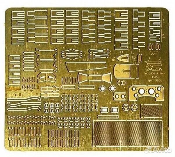 Модель 1:35 газ Тигр с набором фототравления