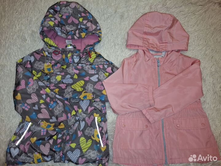 Куртки на девочку 92-98