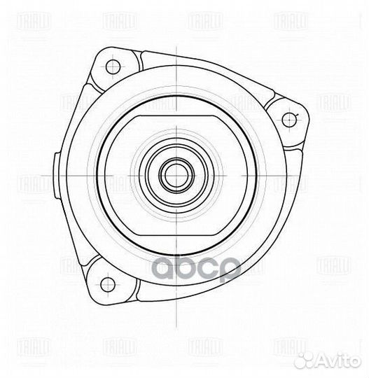 Опора амортизатора для а/м Nissan Note (06) /Ti