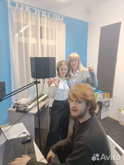 Запись вокала с педагогом