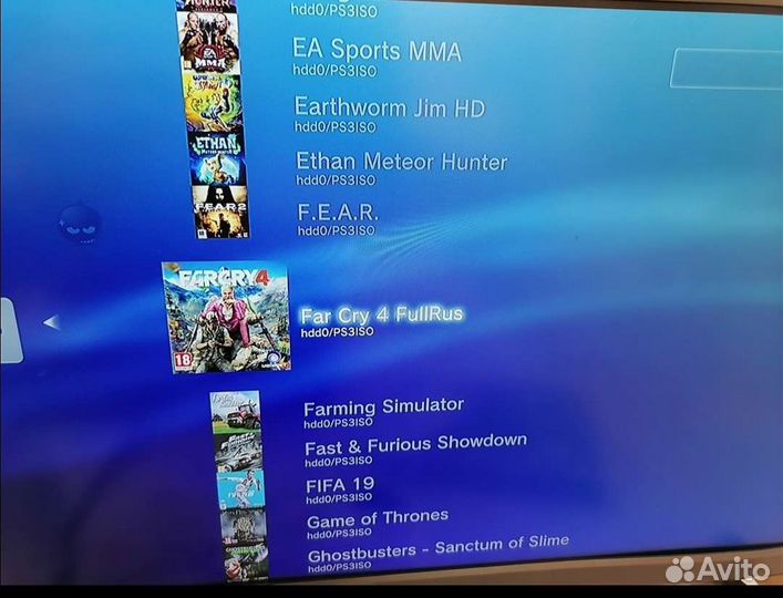 PlayStation 3 Slim 500 gb+ 2джоя +110 игр